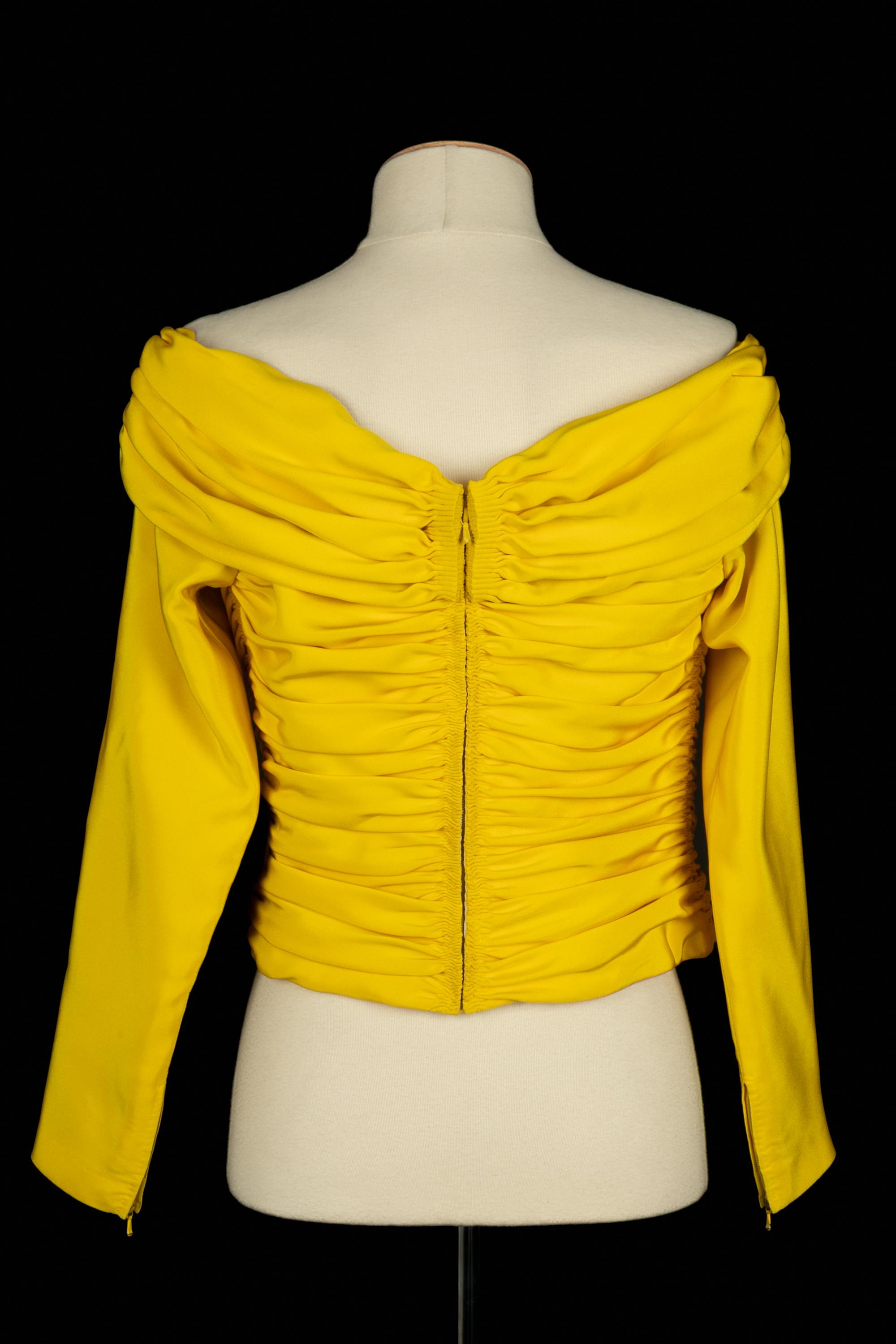Top Nina Ricci Alta Costura en Excelente estado para la venta en SAINT-OUEN-SUR-SEINE, FR