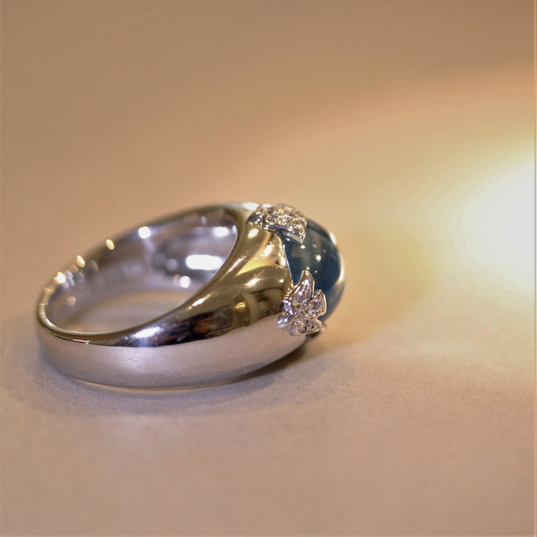 Nina Ricci Topaz Diamond Gold Ring For Sale at 1stDibs | nina ricci ring,  nina diamond, designer nina ricci