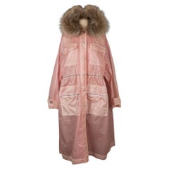 Nina Ricci Transparent Pink Raincoat, 2021