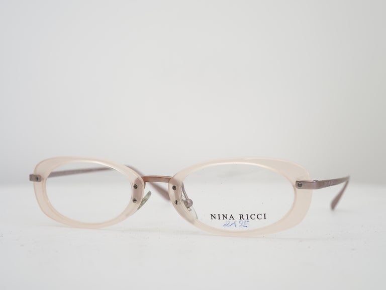 Nina Ricci Bicolor Plastic Glasses (Frames)