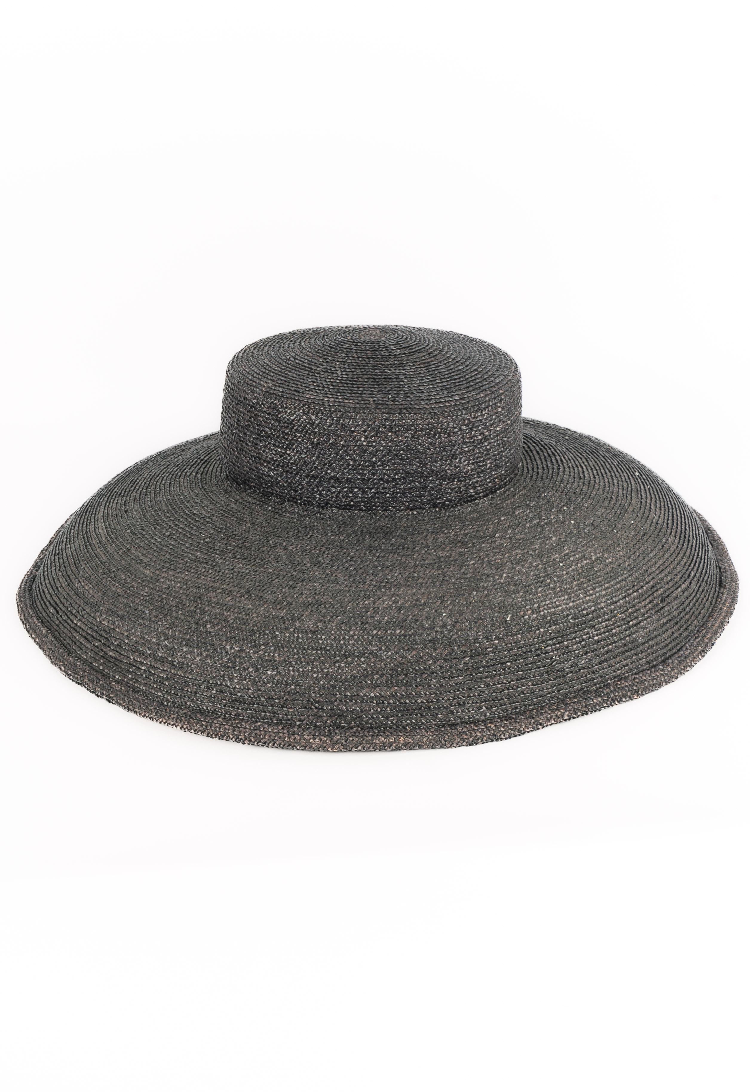 Nina Ricci wide-brimmed style hat For Sale 1
