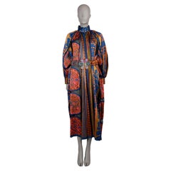 NINA + RIHANNA multi polyester THEODORA KIPOS DYON EVENING Coat Jacket S/M