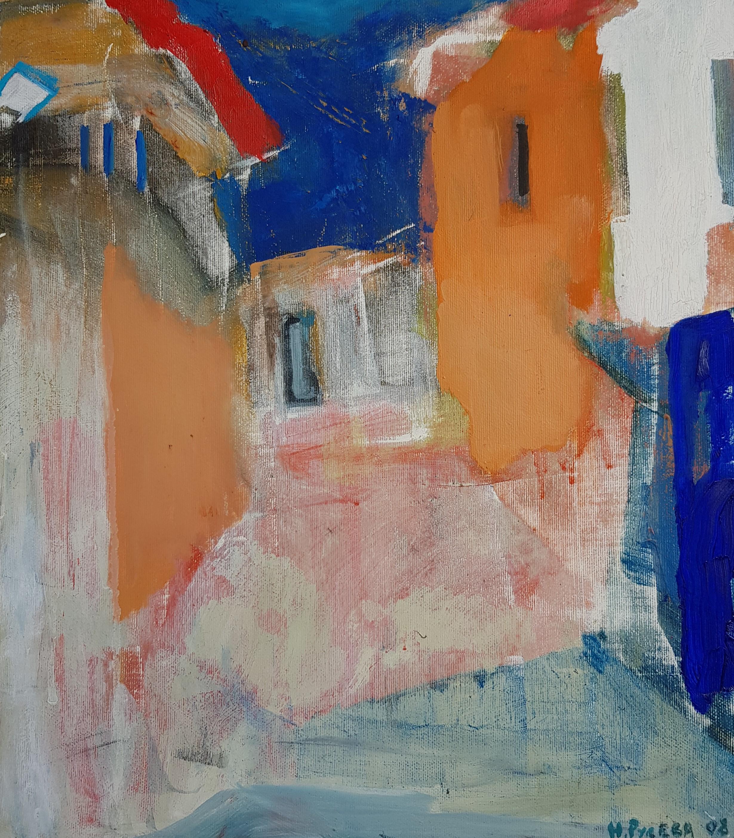 Landscape Painting Nina Ruseva - Petit rue