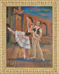 Don Quixote. Oil on cardboard, 50x40 cm