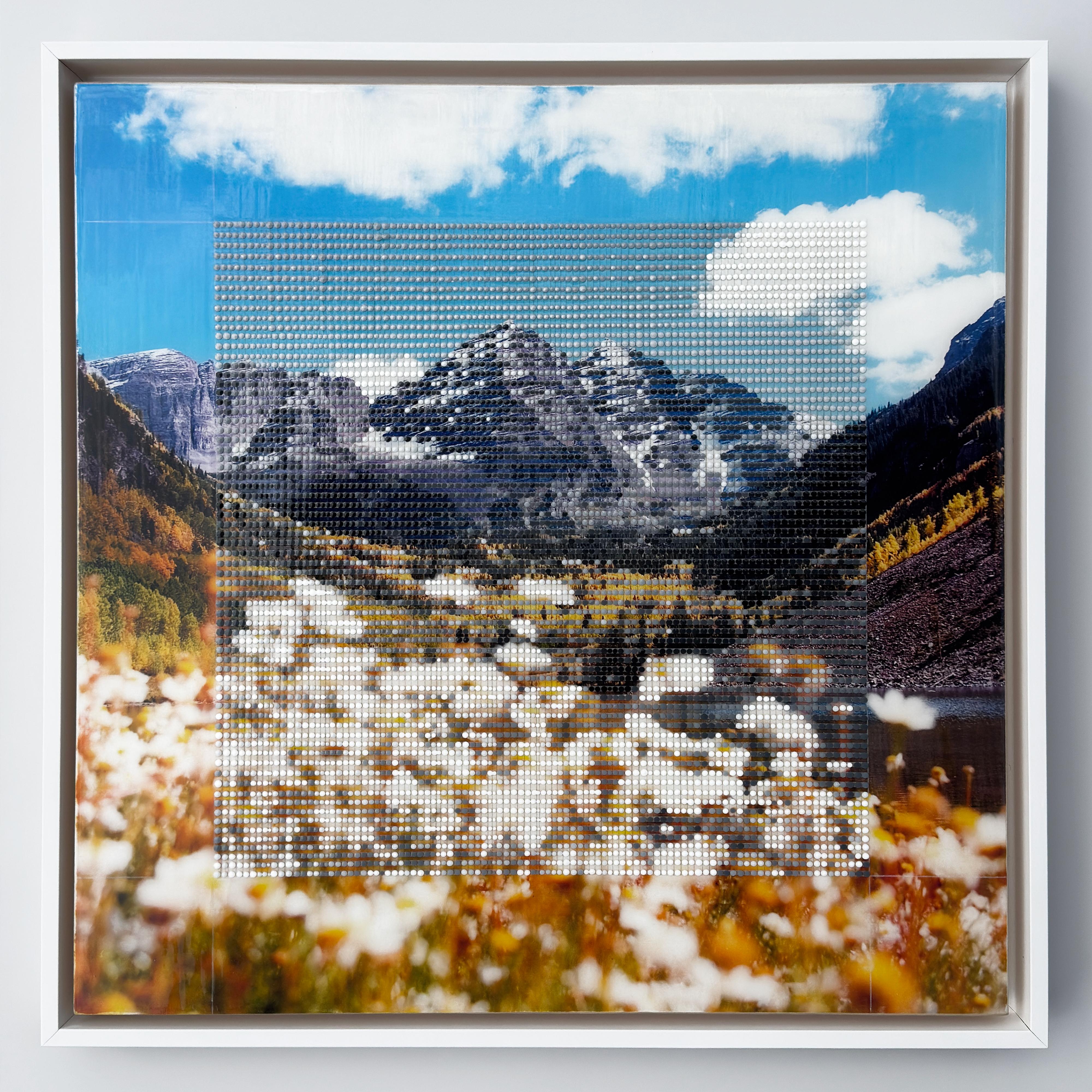 Borrowed Landscapes Study No. 17/Maroon Bells, Maroon Lake