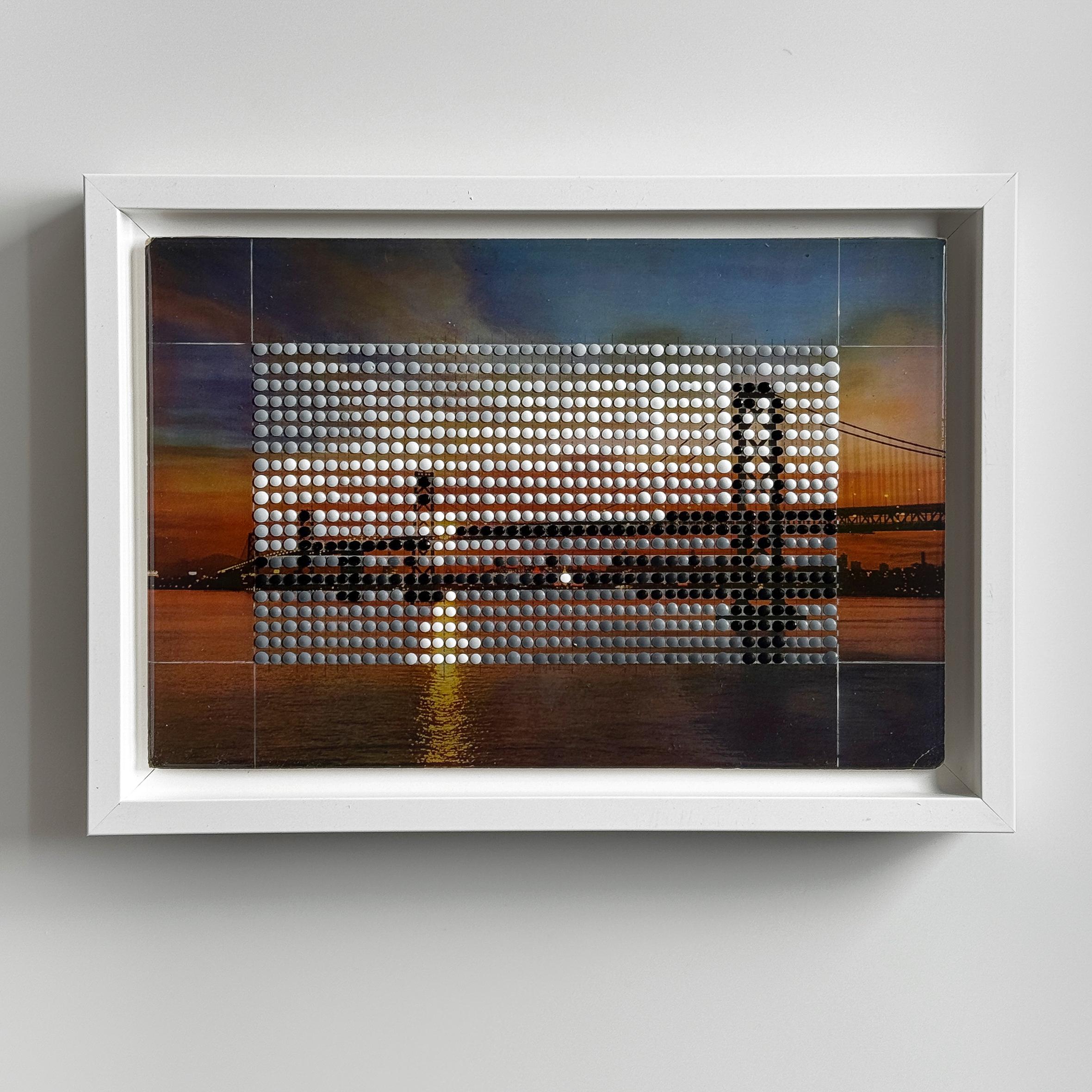 Borrowed Landscapes Study No. 206/Il ponte della baia al tramonto, Oakland/San Francisco