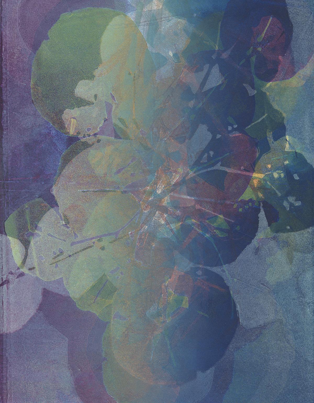 Feuille d'aster + Grass, Penny et Chêne en vente 1