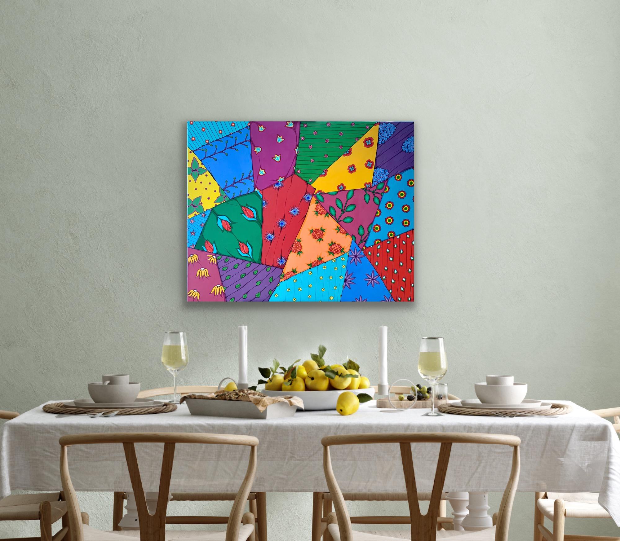Patchwork,80x100,2020