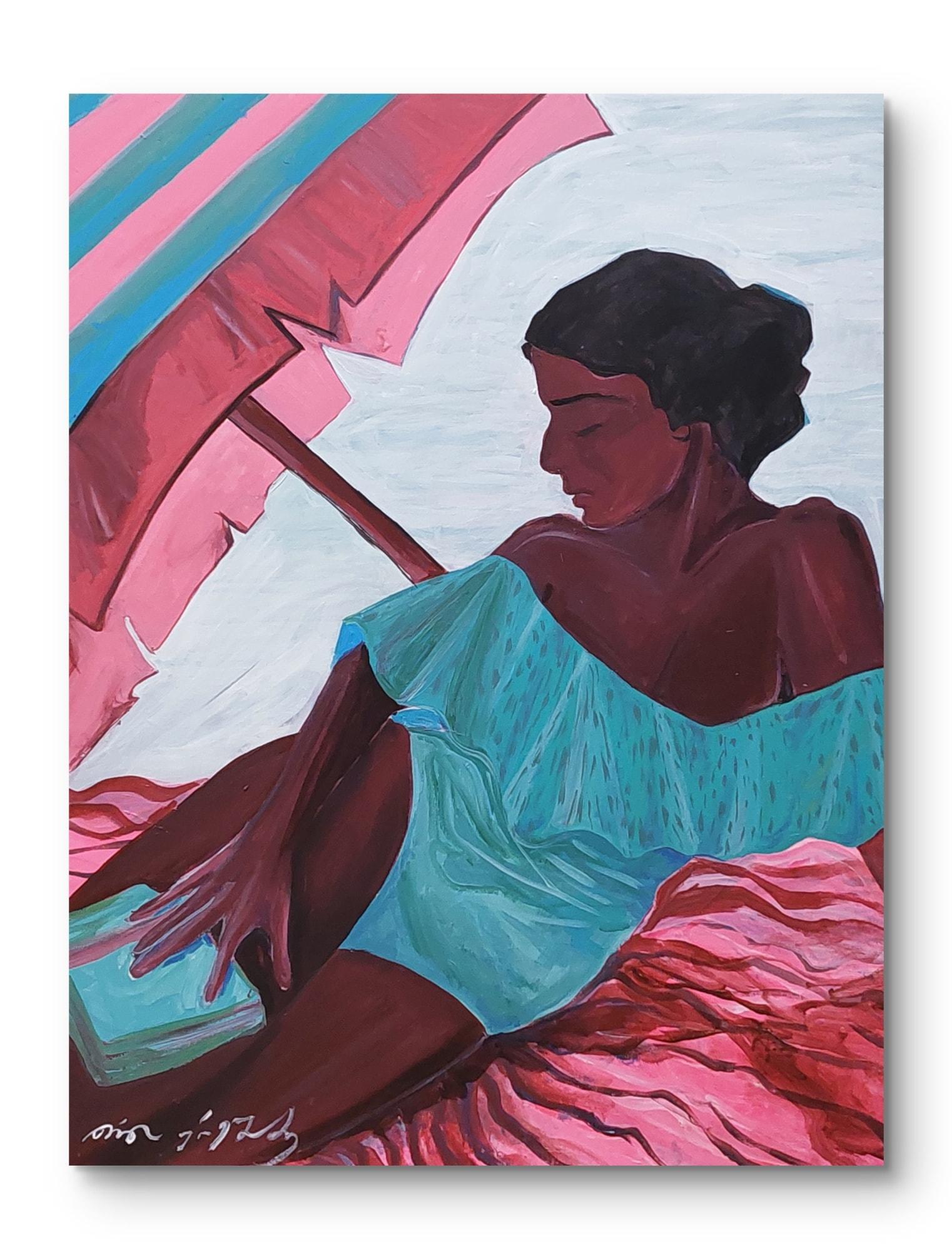 Acryl auf Leinwand

Nina Urushadze ist eine georgische Künstlerin, die 1983 geboren wurde und in Tiflis, Georgien, lebt und arbeitet. Sie ist Absolventin der Apollon Kutateladze an der Staatlichen Kunstakademie Tiflis und des Instituts für Asien und