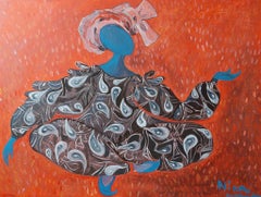 Georgian Contemporary Art by Nina Urushadze - Coral Arlequin