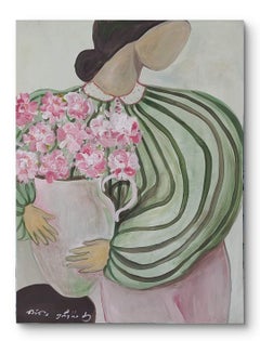 Georgian Contemporary Art by Nina Urushadze - Flower Pot