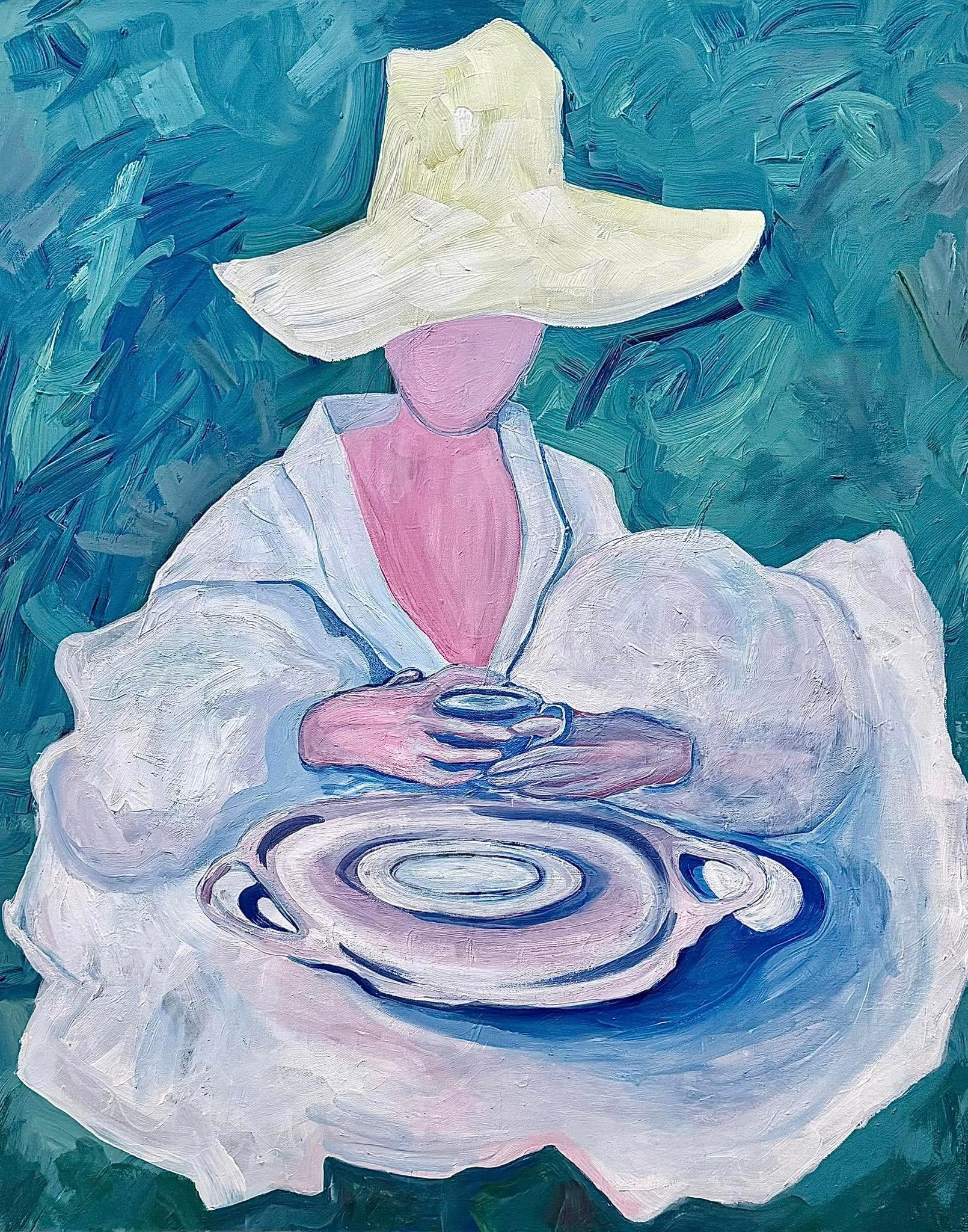 Georgian Contemporary Art by Nina Urushadze - Hat and Mug