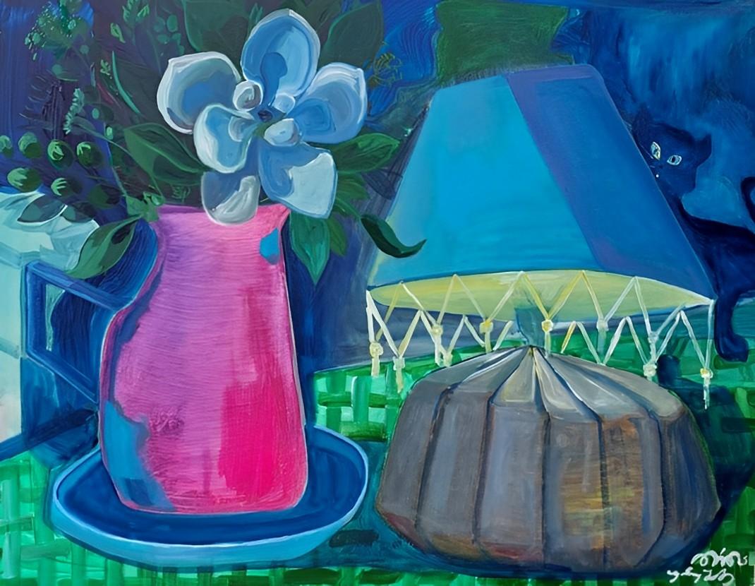 Peinture, acrylique sur toile

Nina Artistics est une artiste géorgienne née en 1983 qui vit et travaille à Tbilissi, en Géorgie. Elle est diplômée de l'Apollon Kutateladze de l'Académie nationale des arts de Tbilissi et de l'Institut d'Asie et