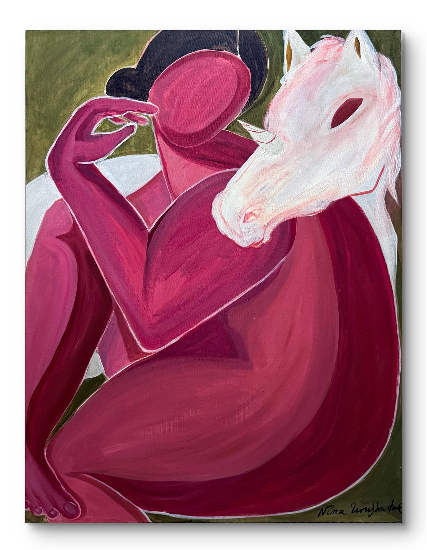 Georgian Contemporary Art by Nina Urushadze - Mystic Guardian