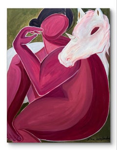 Georgian Contemporary Art by Nina Urushadze - Mystic Guardian