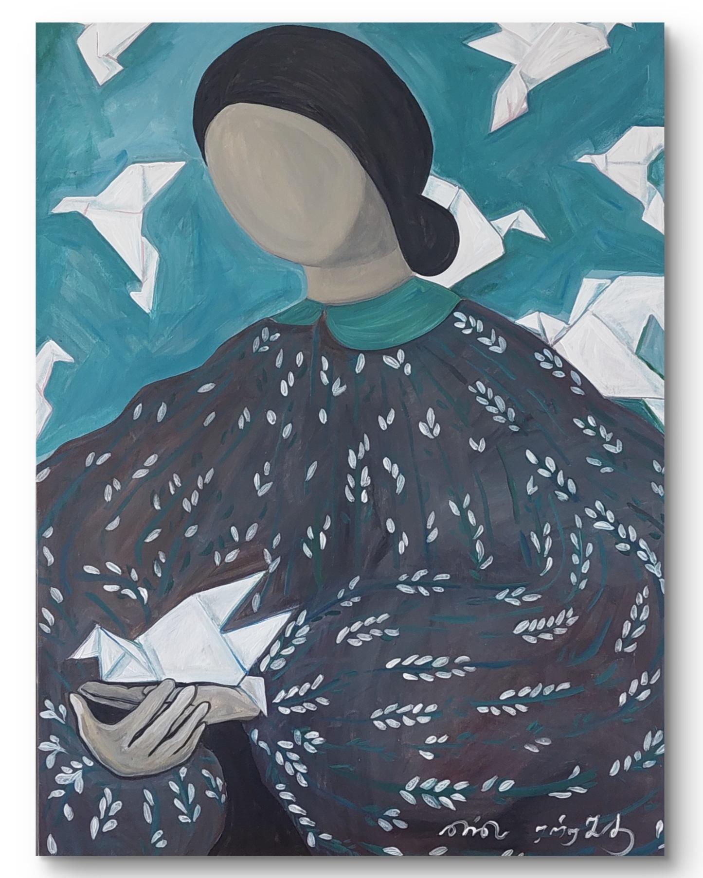 Georgian Contemporary Art by Nina Urushadze - Origami