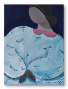 Georgian Contemporary Art by Nina Urushadze - Pink Tie