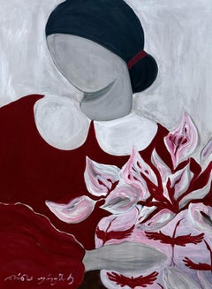Georgian Contemporary Art by Nina Urushadze - Red Tie