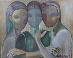 Georgian Contemporary Art by Nina Urushadze - Sisters