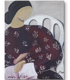 Georgian Contemporary Art by Nina Urushadze - White Chair