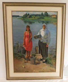 Nina Vasilyevna Skorubskaya Oil on Canvas Painting