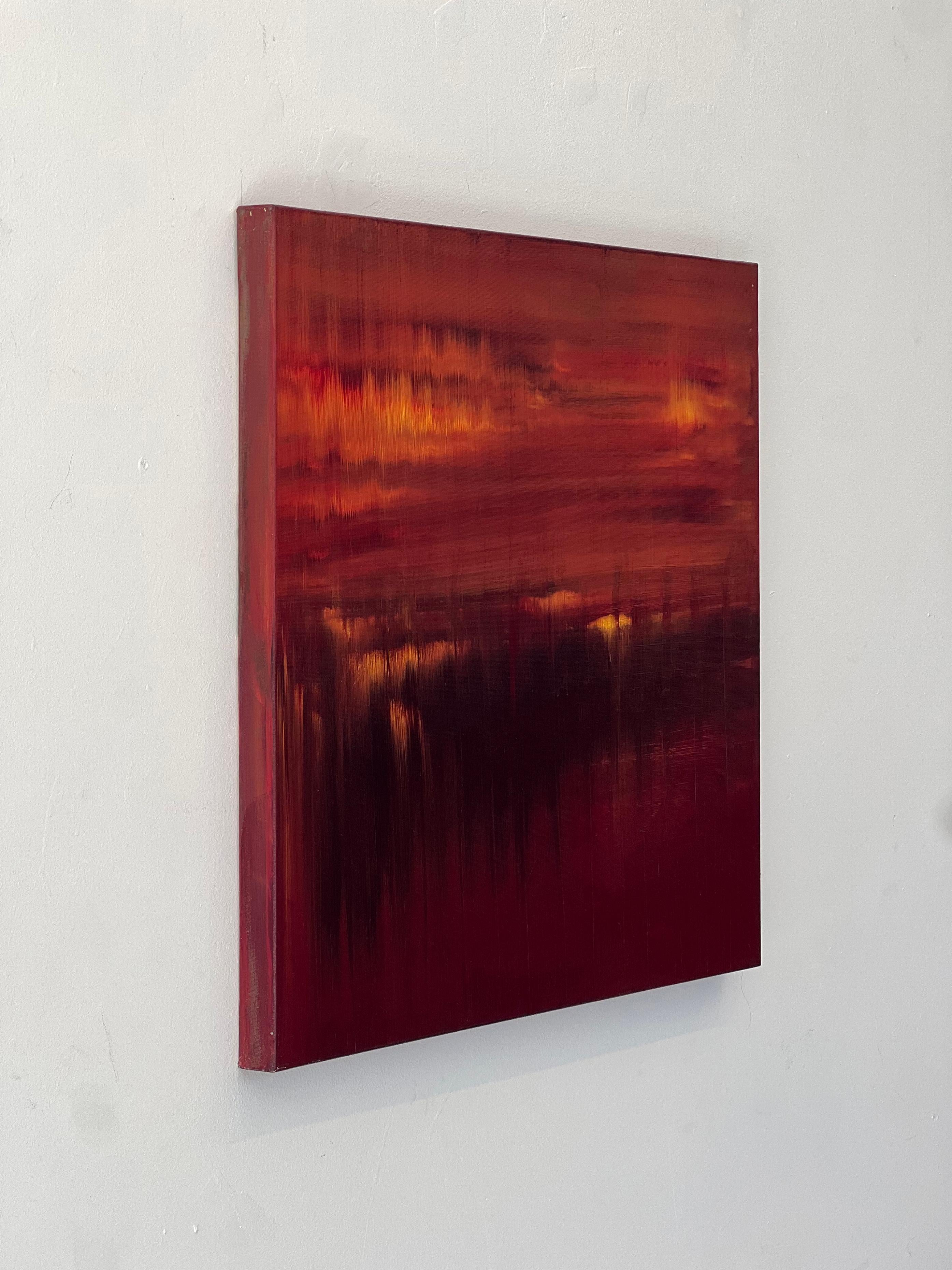 Nach den Feuern – Acryl auf Leinwand (Abstrakt), Painting, von Nina Weintraub
