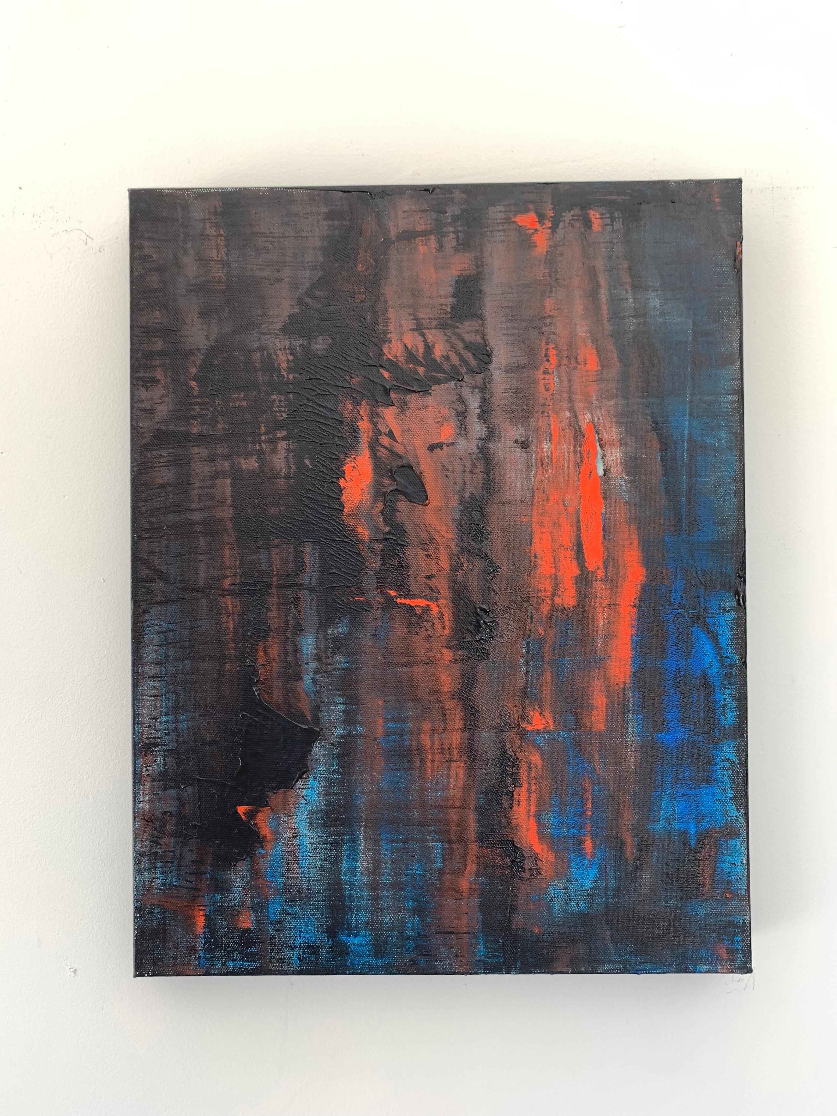 Breaking Through - acrilico su tela - Painting di Nina Weintraub