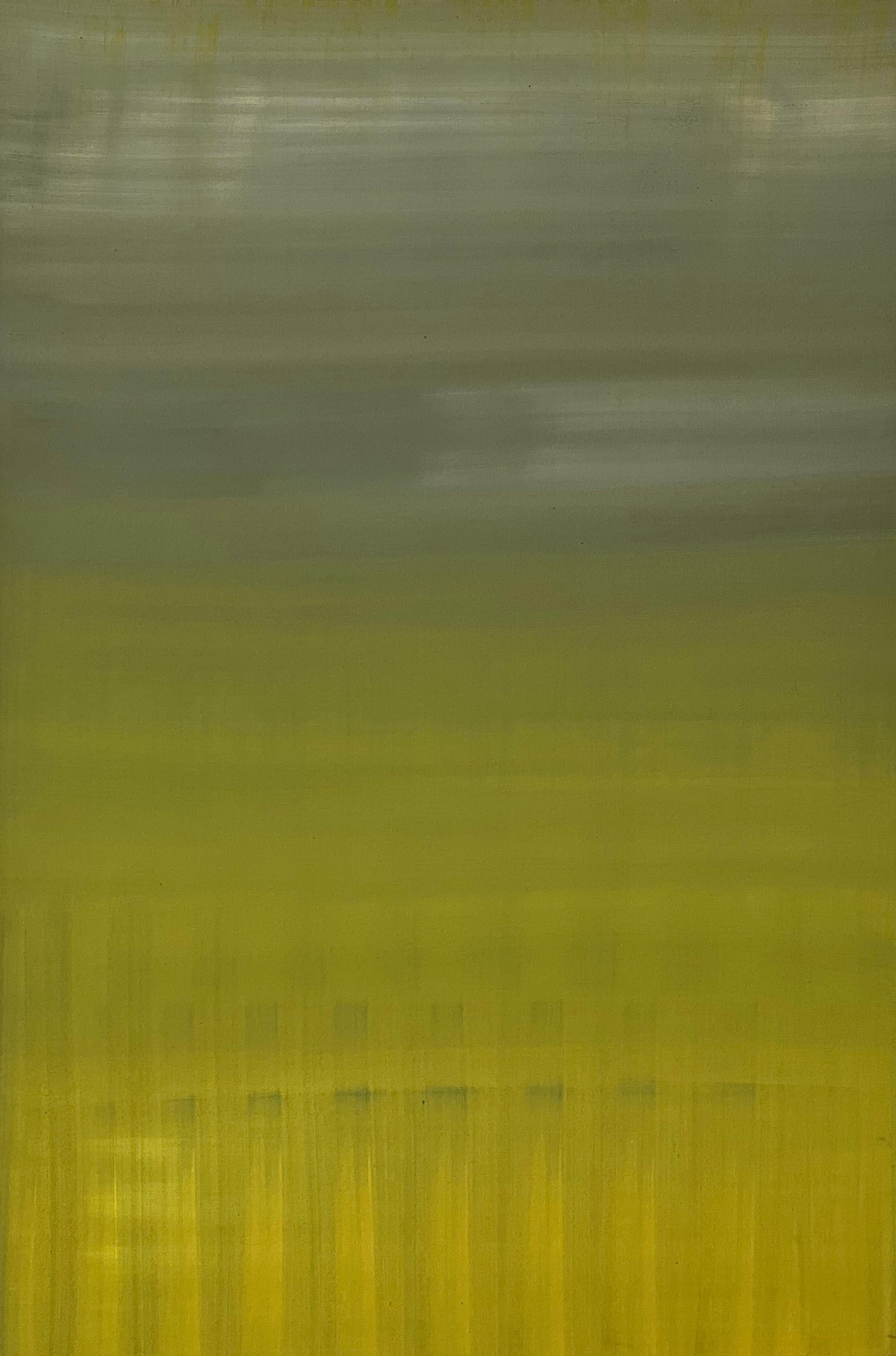 Nina Weintraub Abstract Painting - Diptych 2  - acrylic on canvas