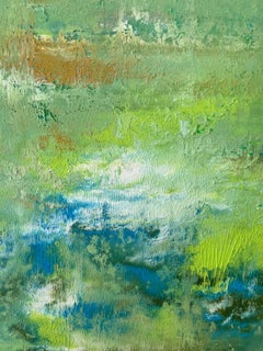 Diptych Opal 2  - acrylic on canvas