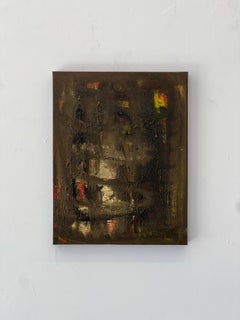 Night in the Woods - acrylic on canvas