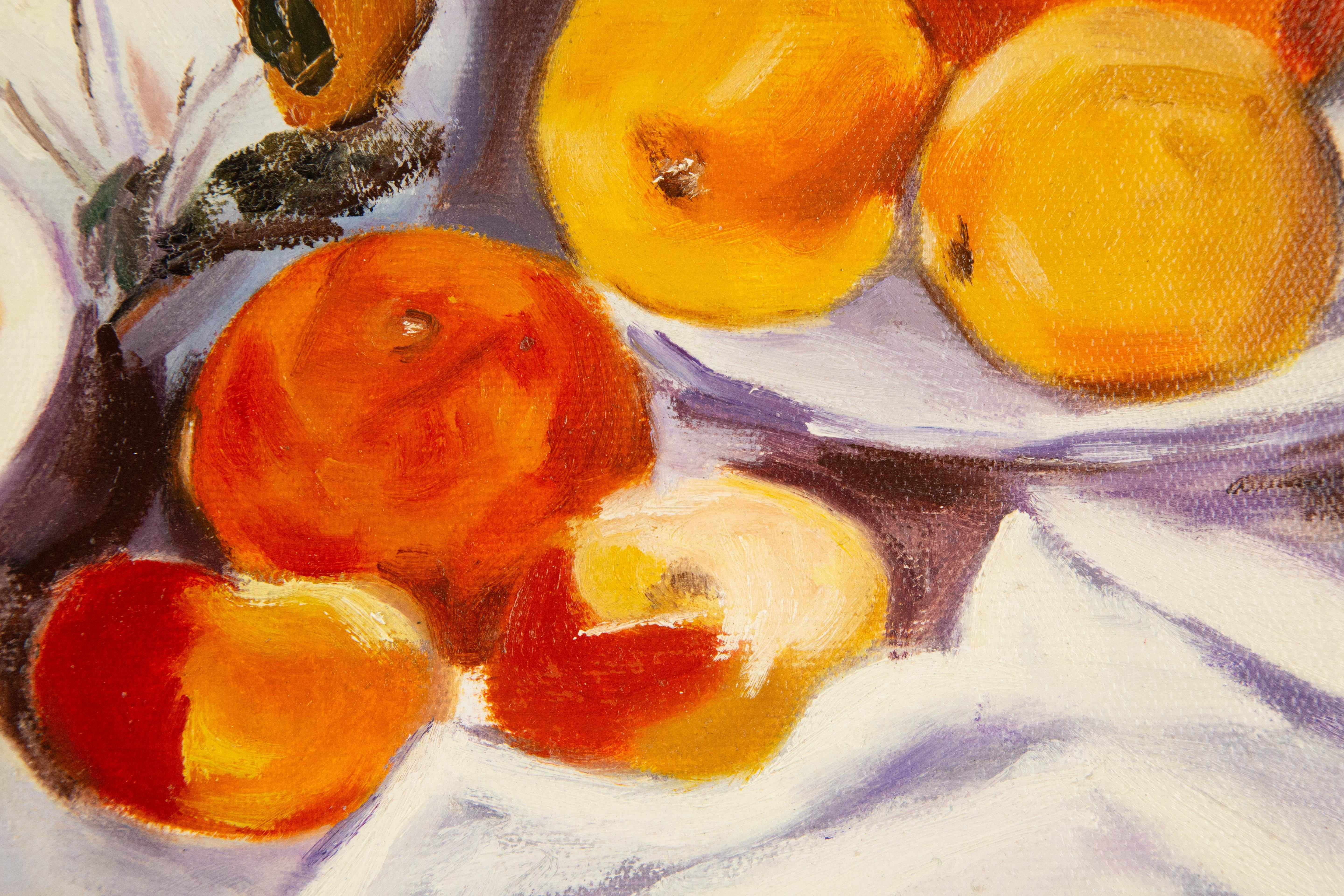 Nina Zhang Stillleben Original Öl auf Leinwand „Ohne Titel“ im Angebot 6