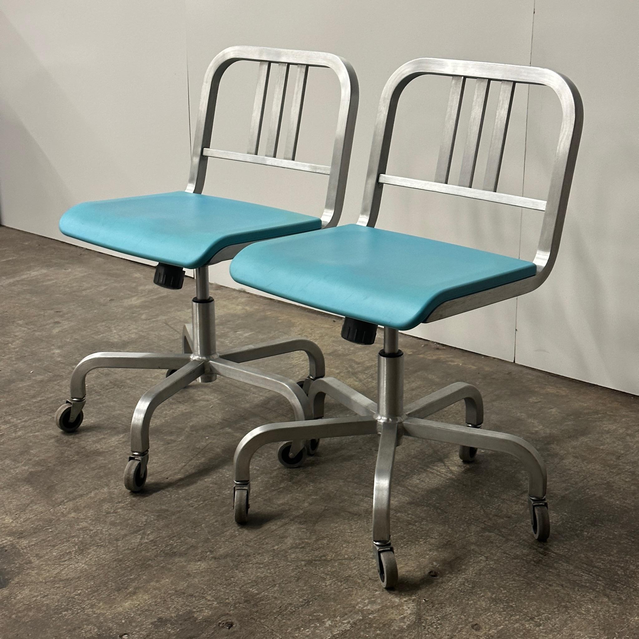 Modern Nine-0 Chairs by Ettore Sottsass for Emeco For Sale