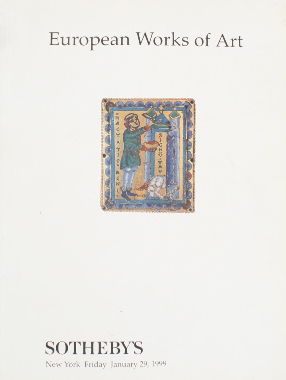 Nine Auction Catalogues, European Works of Art For Sale 9