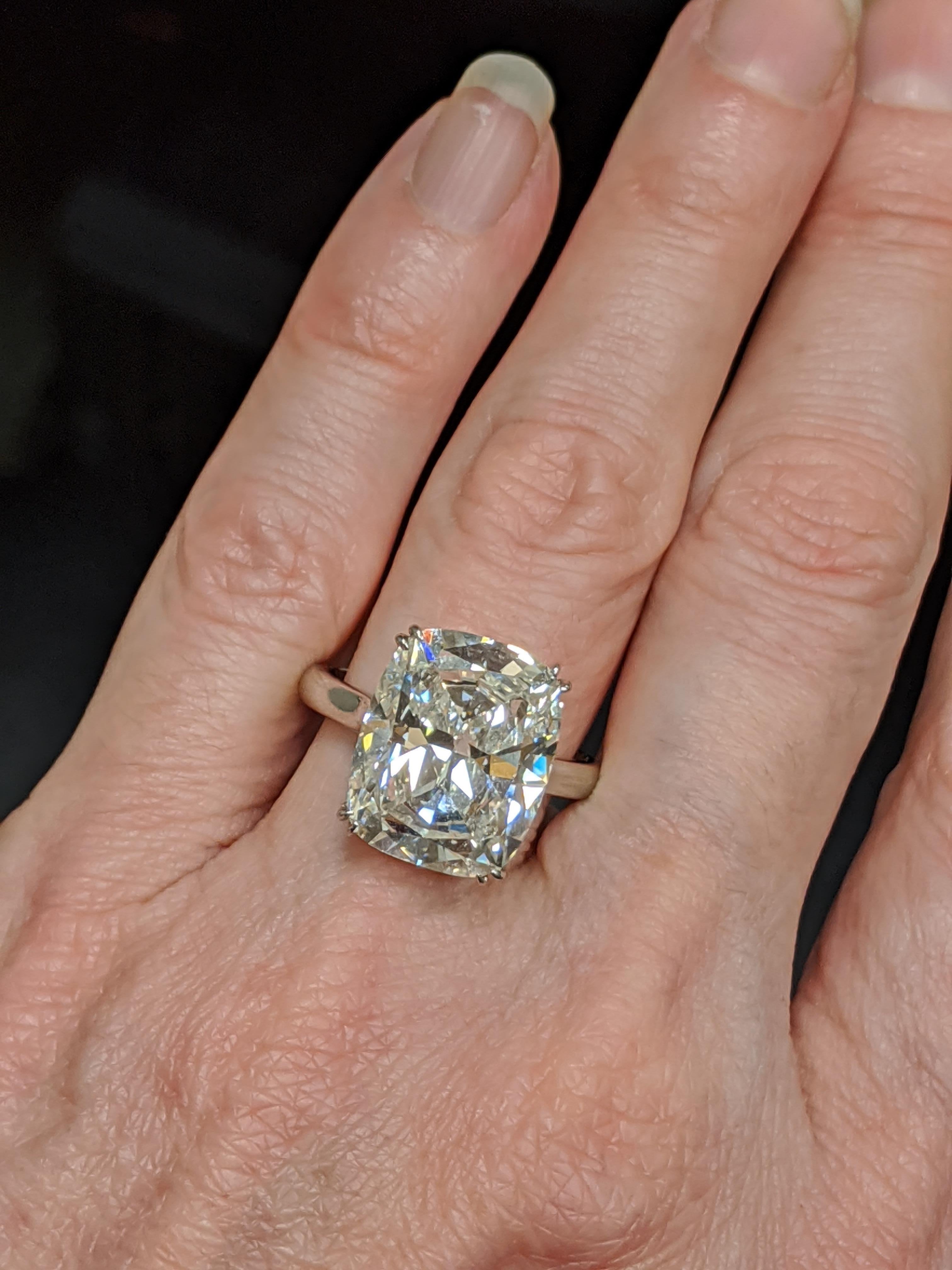 nine carat diamond ring