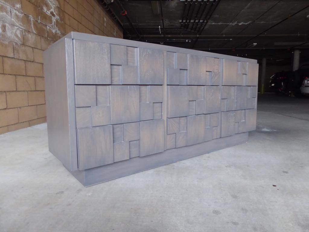 Mid-Century Modern Nine-Drawer 