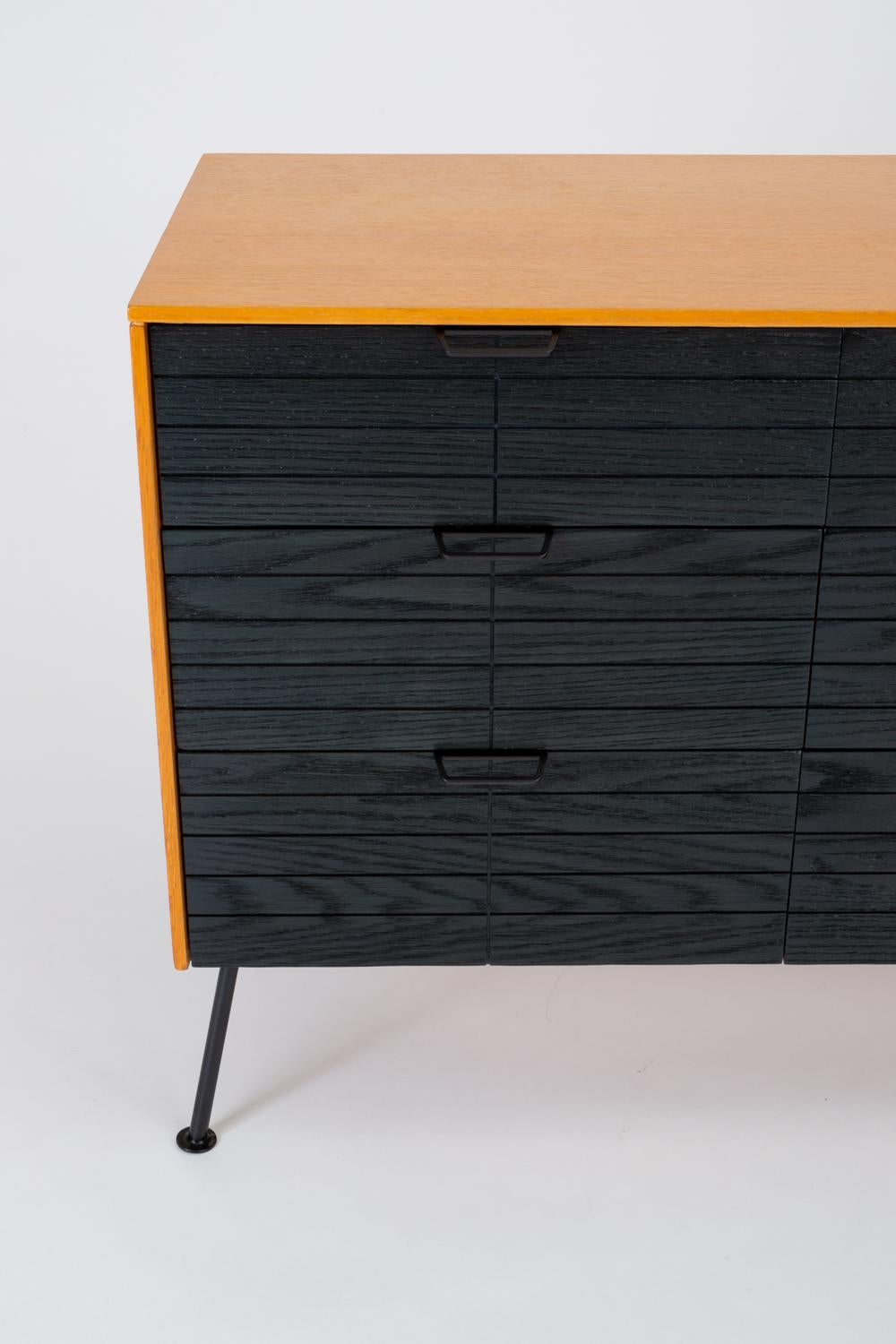 Mid-20th Century Nine-Drawer Dresser from Raymond Loewy’s “Accent” Line for the Mengel Company