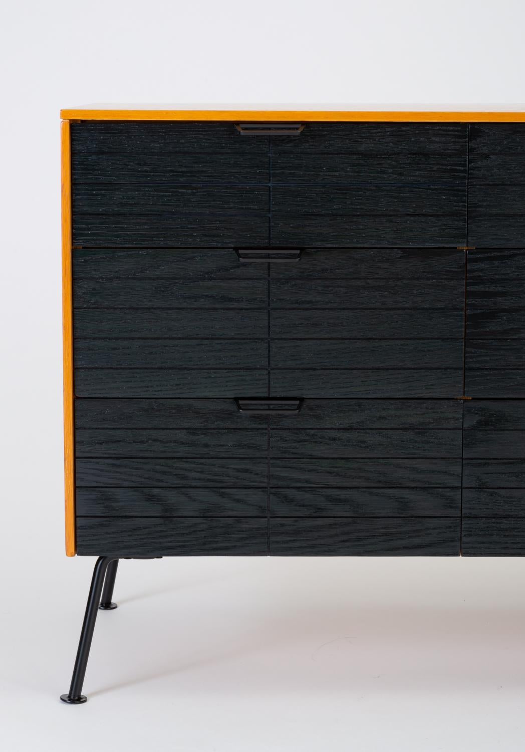 Steel Nine-Drawer Dresser from Raymond Loewy’s “Accent” Line for the Mengel Company