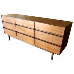 Vintage Nine-Drawer Long Chest by Stanley Furniture Co.