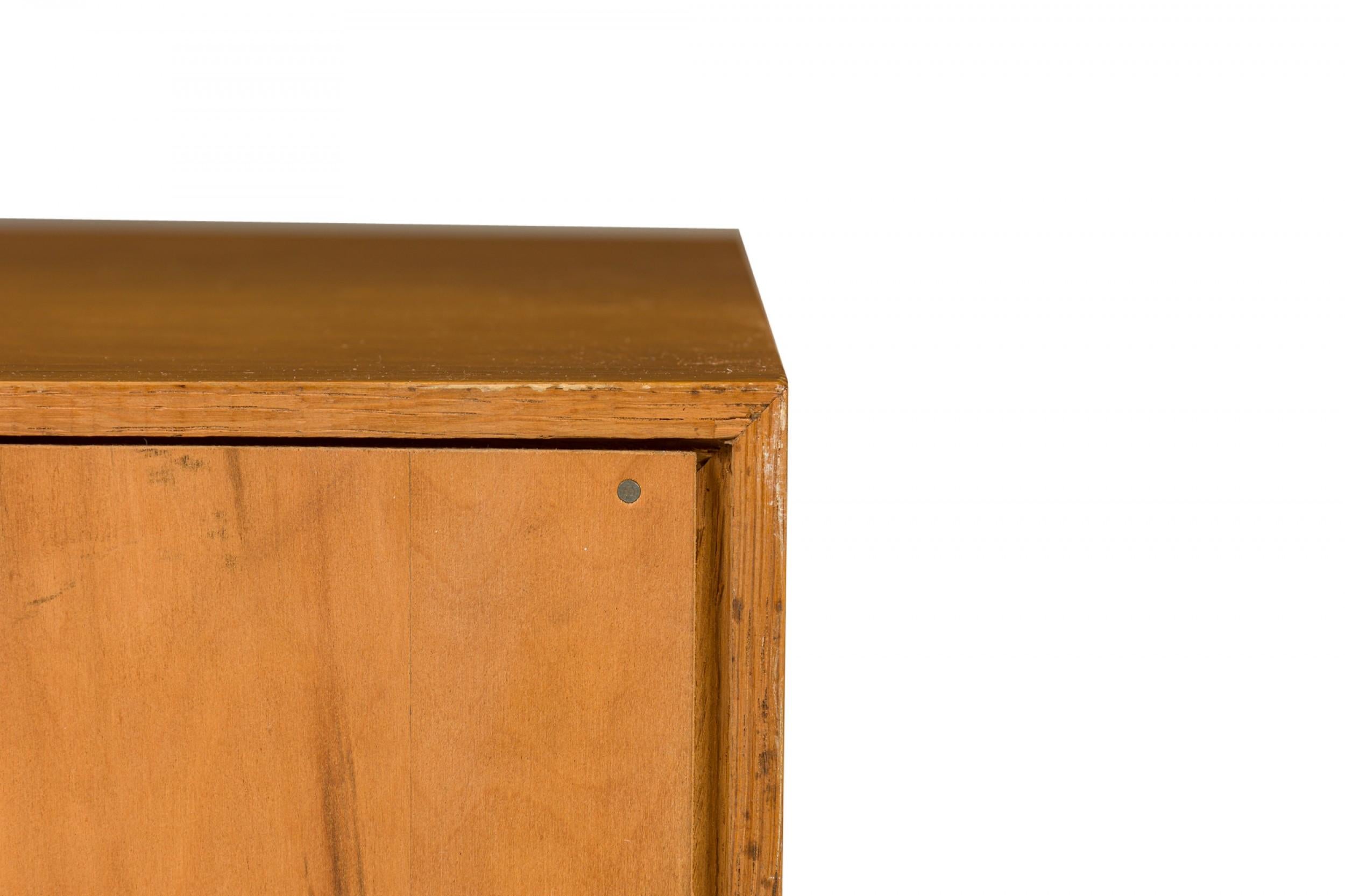 Nine Drawer Maple Commode / Nightstand For Sale 1
