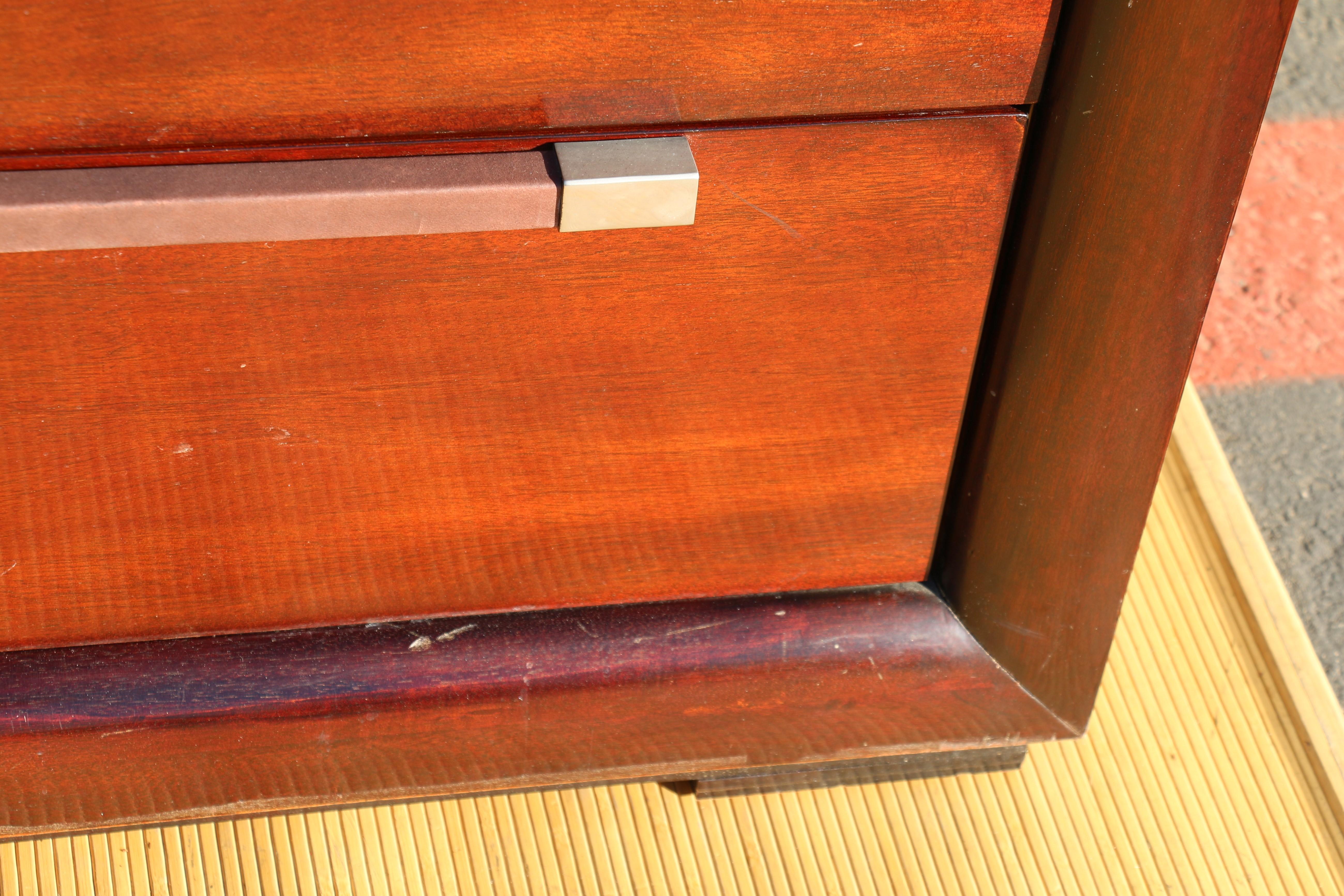 Nine Drawers Dresser by Polo Ralph Lauren Art Deco Style For Sale 1