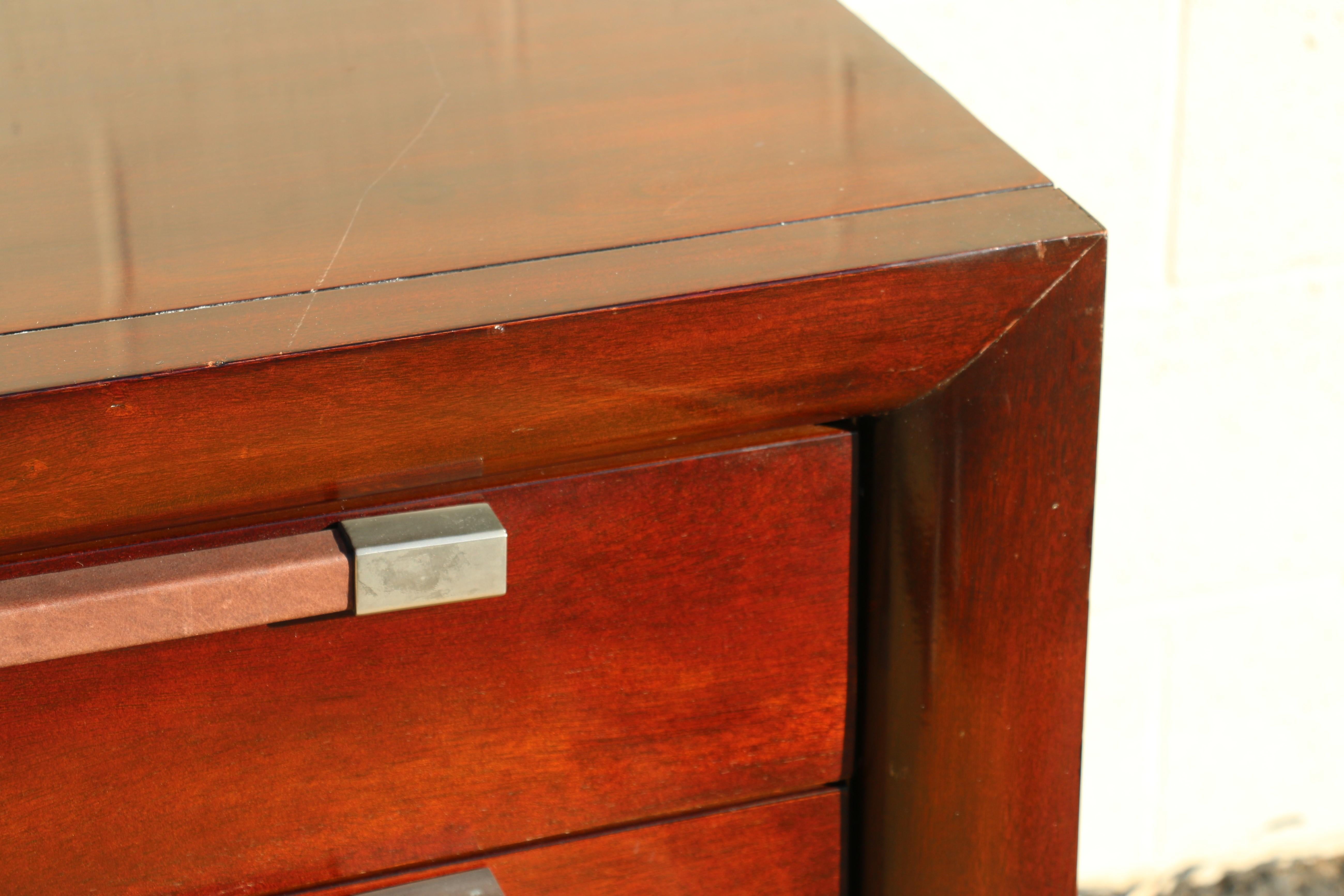 Nine Drawers Dresser by Polo Ralph Lauren Art Deco Style For Sale 2