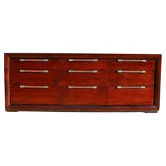 Nine Drawers Dresser by Polo Ralph Lauren Art Deco Style