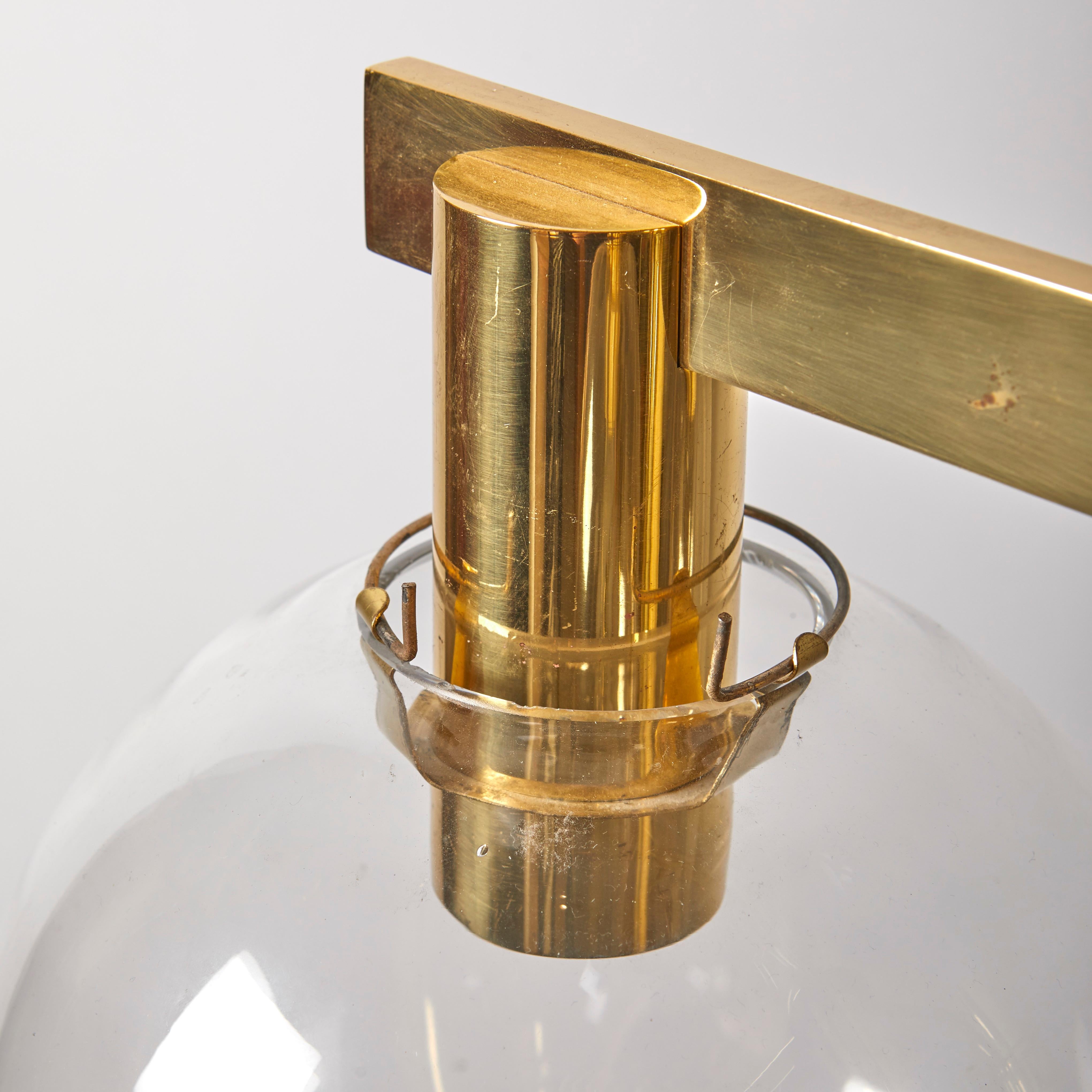 Late 20th Century Nine-Light Pendent by Hans-Agne Jakobsson For Sale