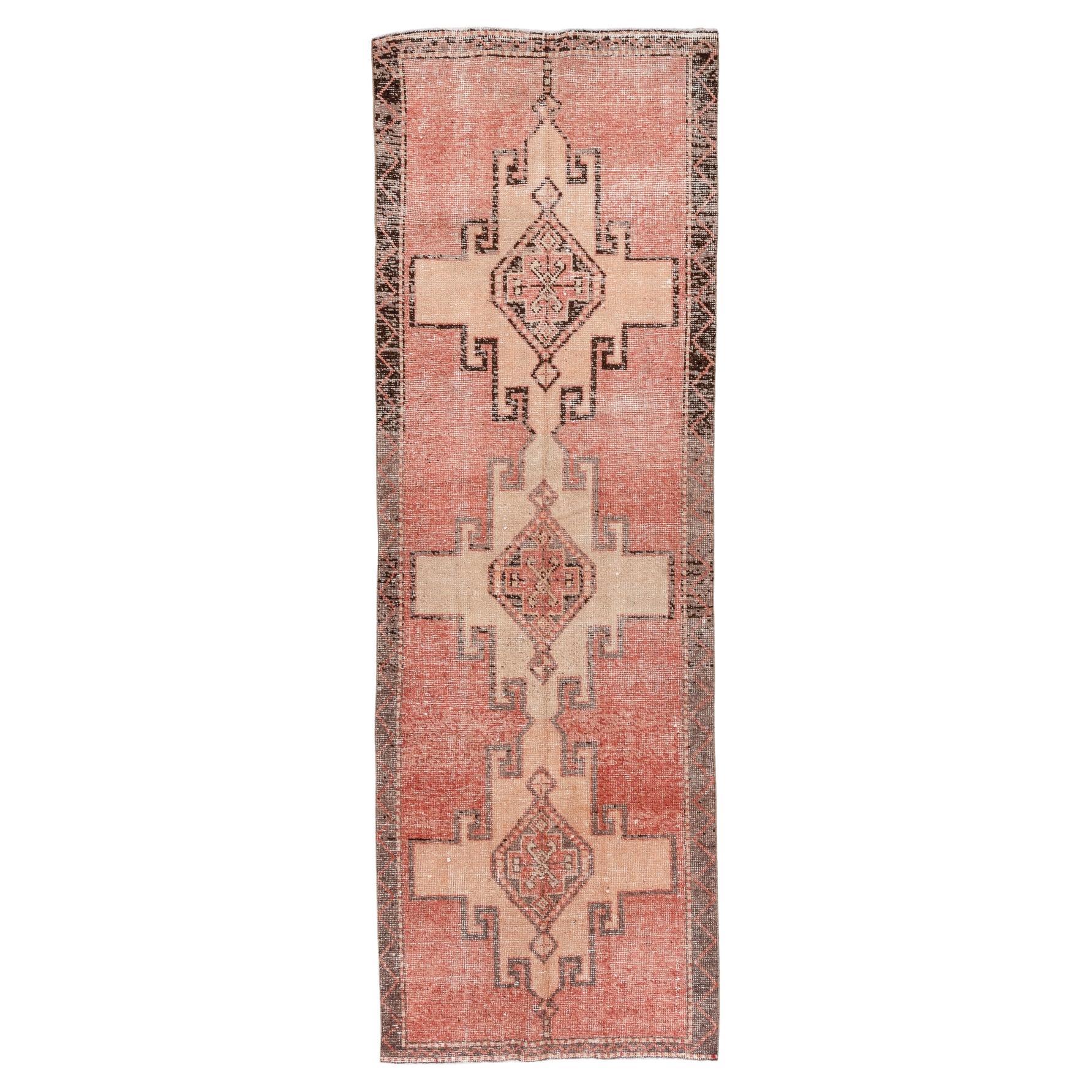 Alfombra Antigua Nueve Rojo Marino Motivo Mahal en venta