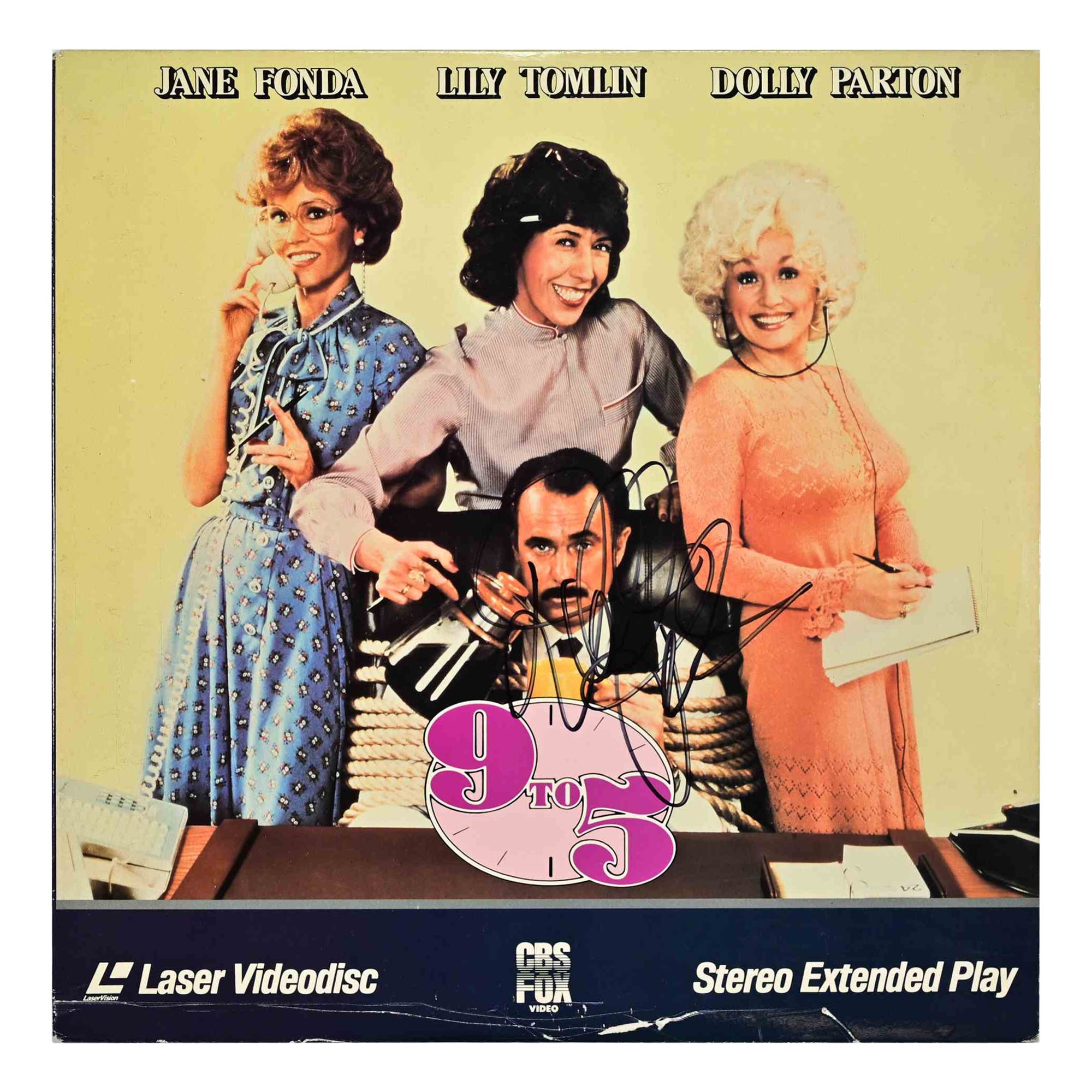 Nine to Five – CBS/Fox Video, 1980 – Autographed LaserDisc For Sale