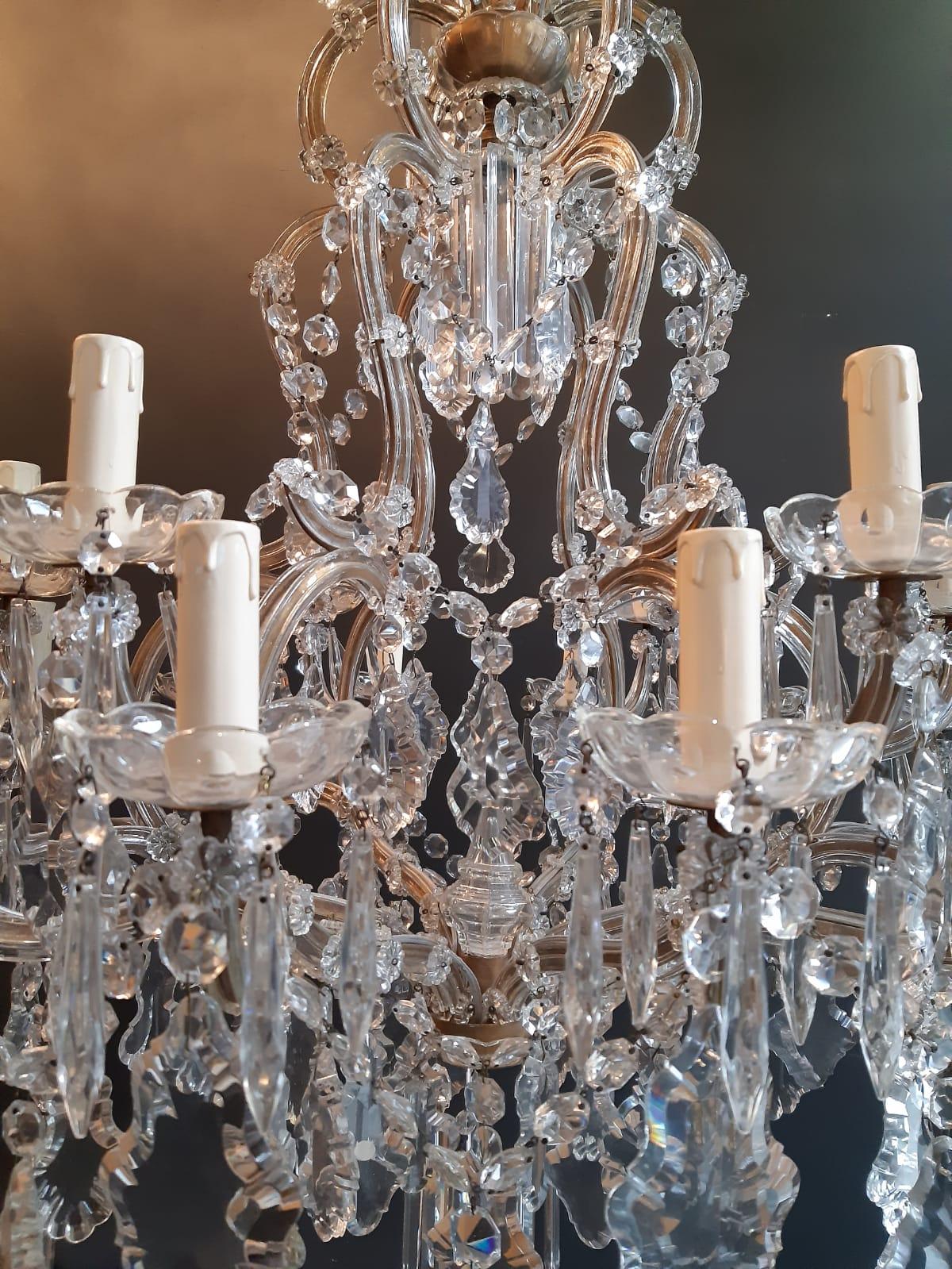 Details about Maria Theresa Crystal Chandelier Lighting Dressed with Diamond Cut Crystal! Details about Maria Theresa Crystal Chandelier Lighting Dressed with Diamond Cut Crystal!