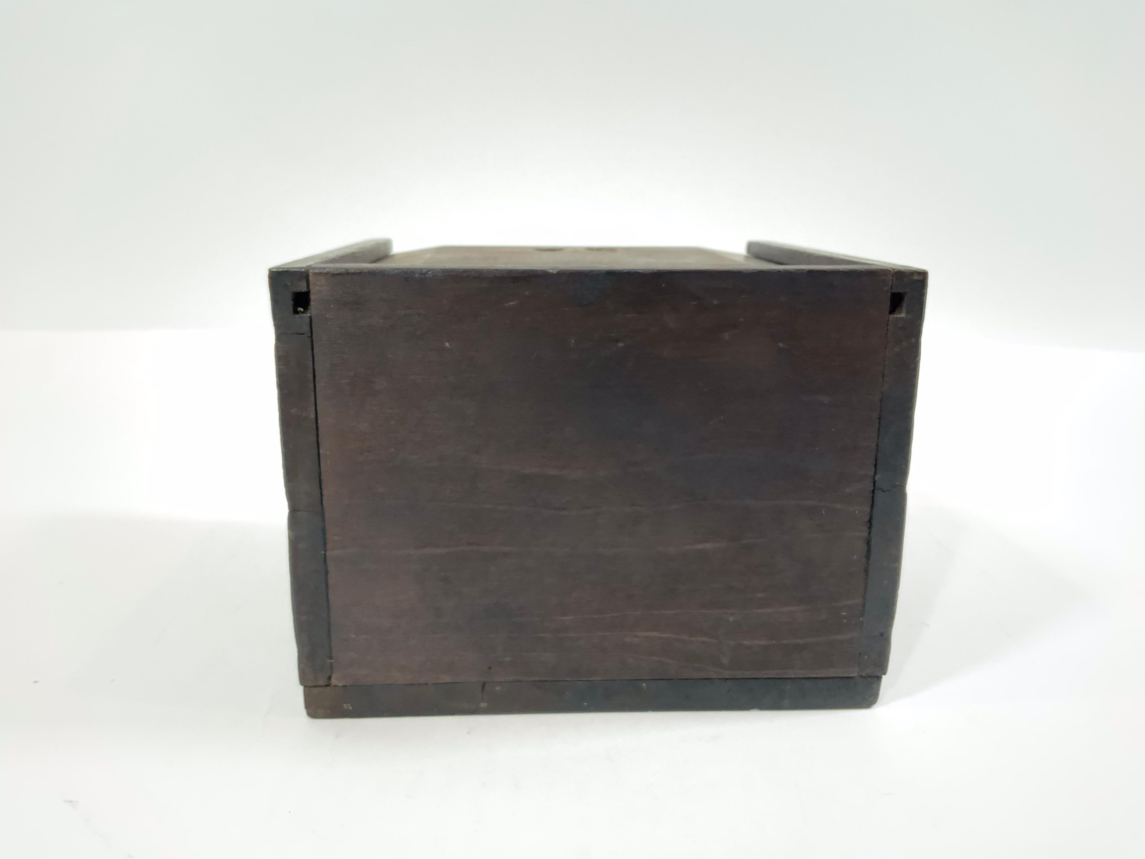 Nineteenth Century Boxed Compass by 