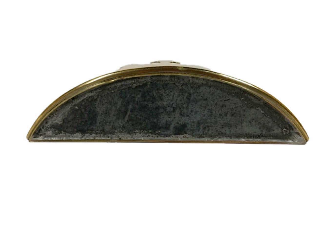 antique brass wall pocket