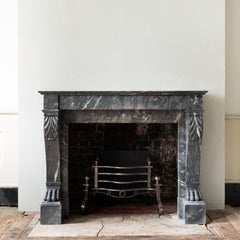 Nineteenth century French Empire Turquin Marble Chimneypiece