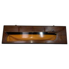 Nineteenth Century Half Model of a Barque